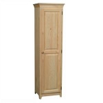 Shaker Pine 1 Door Pantry