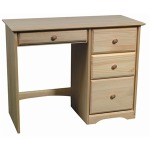 Shaker Pine 4 Drawer Desk