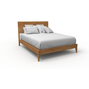 2 West Queen Modern Platform Bed
