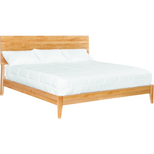 2 West Modern Platform Upholstered Bed