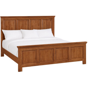 Heritage Raised Panel Bed - Tall Footboard