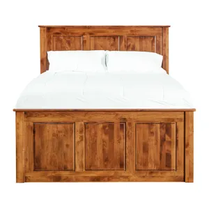 Shaker Chest Bed - Tall 6- Drawer / 3-Drawer Pedestal & Raised Panel HB / FB