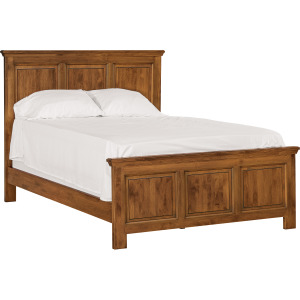 Heritage Raised Panel Bed - Tall Footboard
