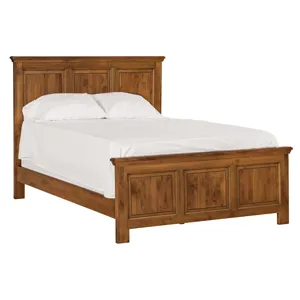 Heritage Raised Panel Bed - Tall Footboard