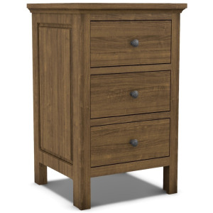 Heritage 3 Drawer Nightstand