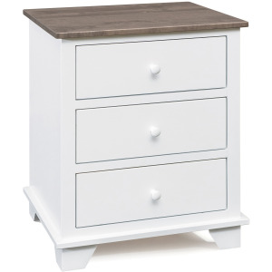 Portland 3 Drawer Nightstand