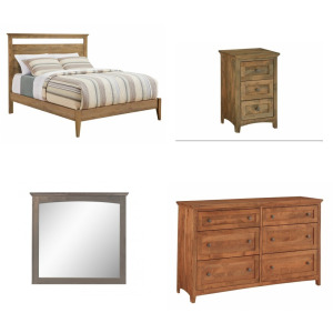 4 PC Queen Bedroom Set