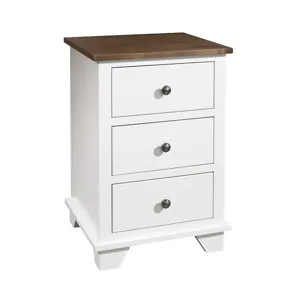 Portland 3 Drawer Nightstand