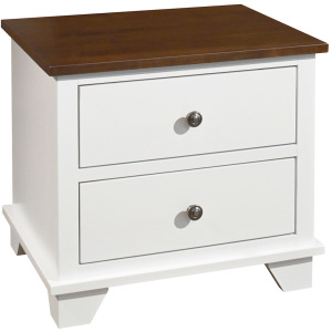 Portland 2 Drawer Nightstand