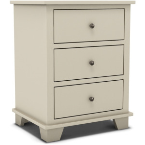 Portland 3 Drawer Nightstand