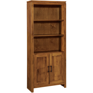 2 West Bookcases 2 West Bookcase 30 x 72 - Doors