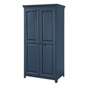 Pine Cabinets 72\" Pine 2 Door Wardrobe