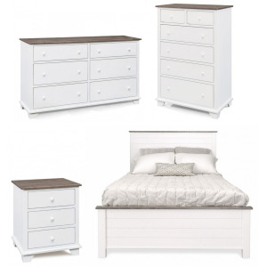 Portland 4 PC Queen Bedroom Set