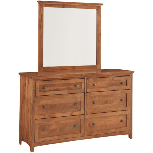 Emmerson 6 Drawer Dresser and Mirror