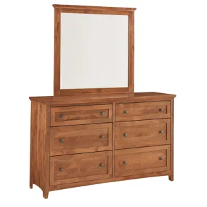 Emmerson 6 Drawer Dresser and Mirror