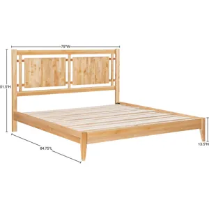 2 West Open Panel Bed