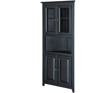 Pine Corner Cabinet