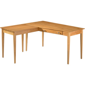 Modular Home Office Wedge Desk Left w/Return