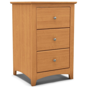 Shaker 3 Drawer Nightstand