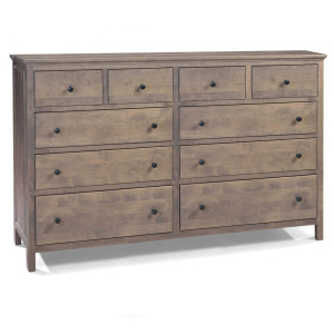 Heritage 10 Drawer Dresser with Mirror