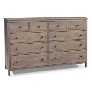 Heritage 10 Drawer Dresser with Mirror