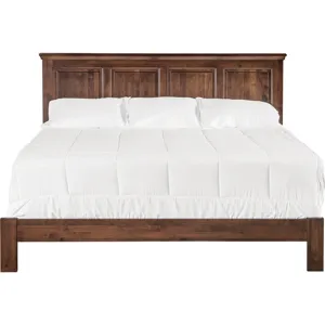 Heritage Raised Panel Bed - Low Footboard
