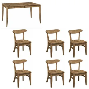 Mid-Century Modern 7 PC Dining Set