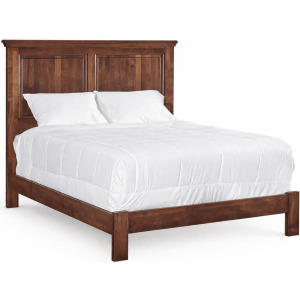 Heritage Raised Panel Bed - Low Footboard