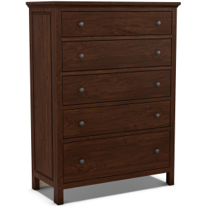Heritage 5 Drawer Wide Chest