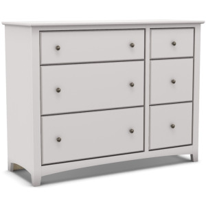 Shaker 6 Drawer Combo Dresser