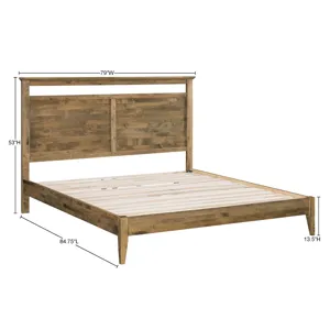 Emmerson Headboard Low Footboard - King