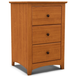 Shaker 3 Drawer Nightstand