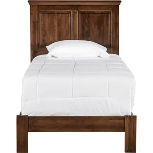 Heritage Raised Panel Bed - Low Footboard