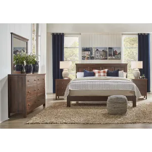 2 West Modern Platform Upholstered Headboard