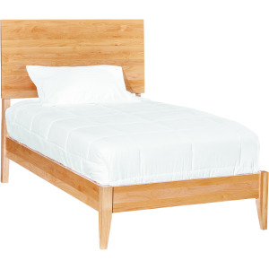2 West Modern Platform Upholstered Bed