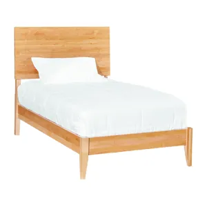 2 West Modern Platform Upholstered Bed