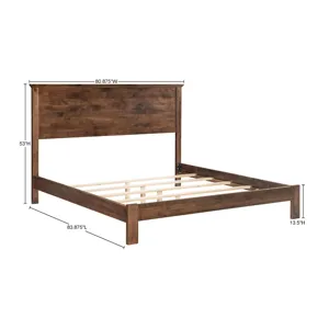 Portland Plank Headboard - King