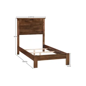 Portland Plank Bed - Twin