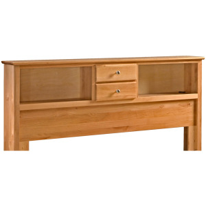 Shaker Low Bookcase Headboard - Queen