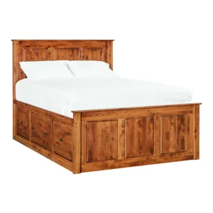 Shaker Raised Panel Footboard - Queen