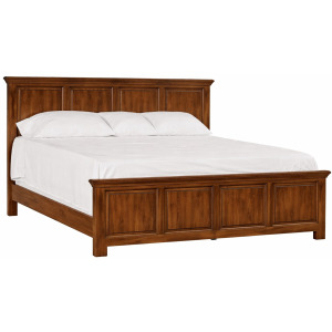 Heritage Raised Panel Bed - Tall Footboard