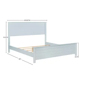 Portland Shiplap Bed - King