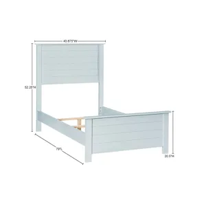 Portland Shiplap Headboard - Twin