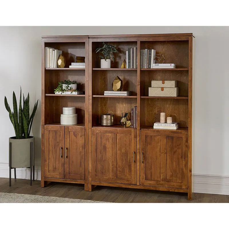 2 West Bookcase 48 x 72 - Doors