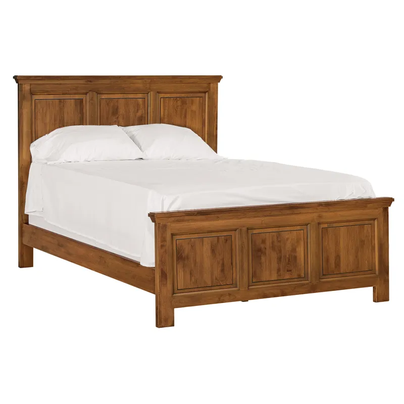 Heritage Raised Panel Bed - Tall Footboard