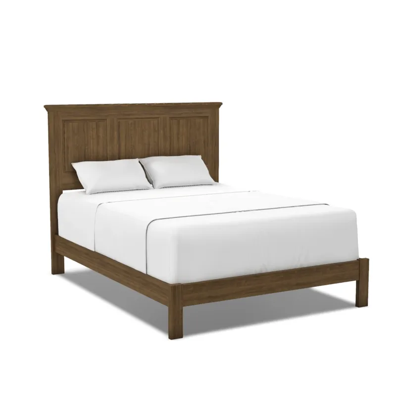 Heritage Raised Panel Bed - Low Footboard