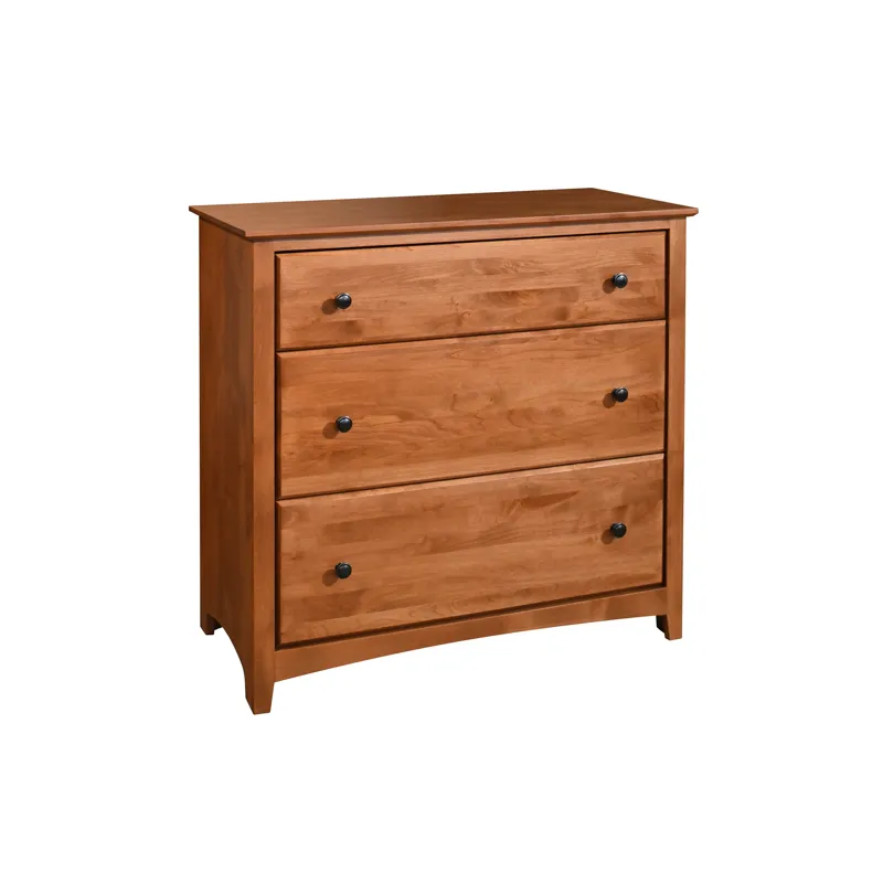 Shaker 3 Drawer Wide Chest