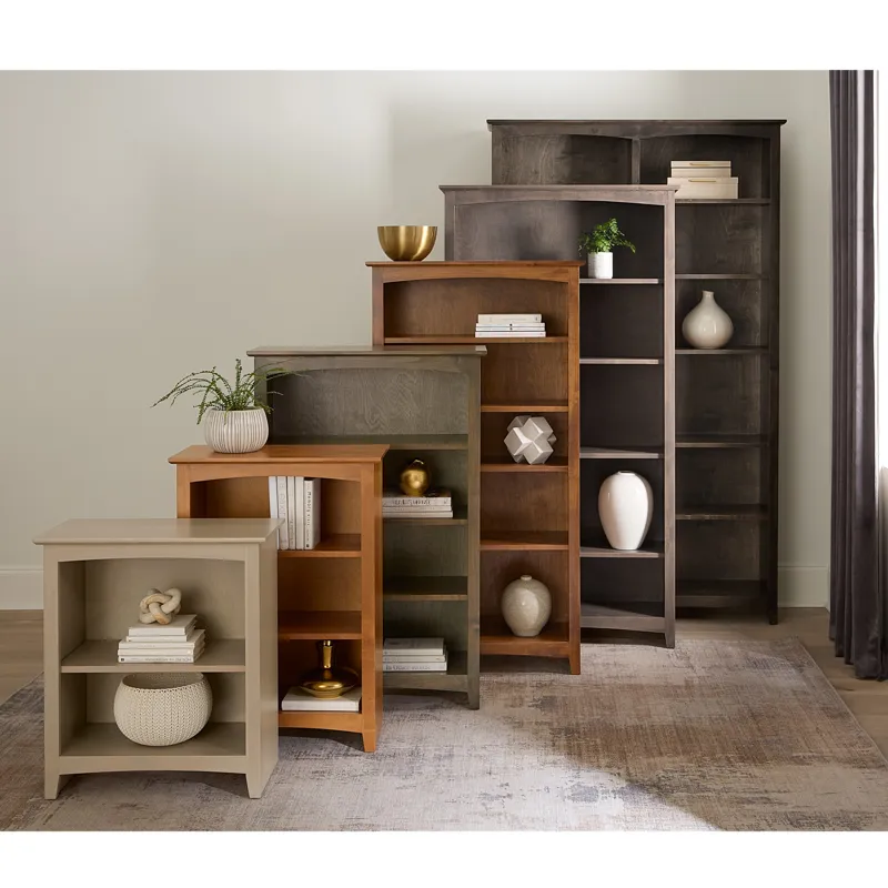 Alder Bookcases Bookcase 48 X 84 Doors