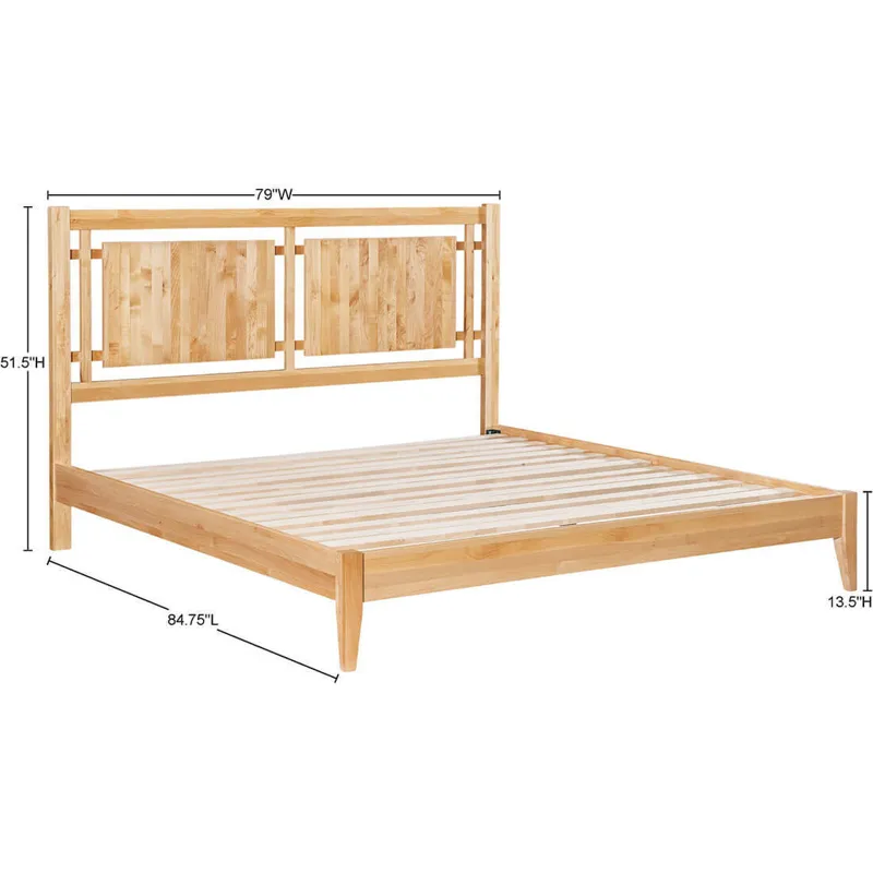 2 West Open Panel Bed