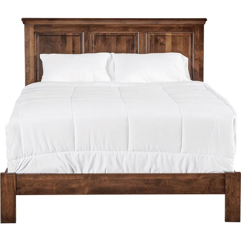 Heritage Raised Panel Bed - Low Footboard